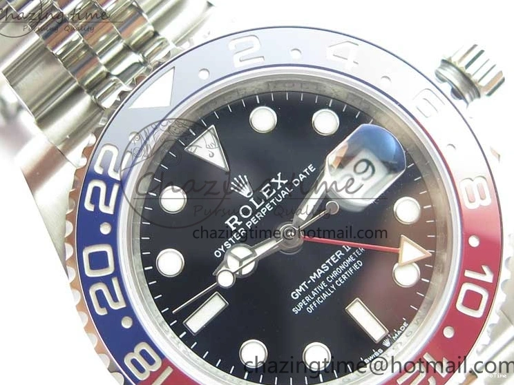 MiroTime 0504 GMT-Master II 126710 BLRO Pepsi Red Blue Ceramic 904L Steel VRF 1:1 Best Edition SA3285 CHS MAX Version SmoothTexture 2796